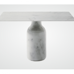 Bottle, cappellini, table